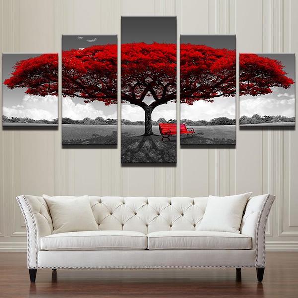 Canvas wall art decision